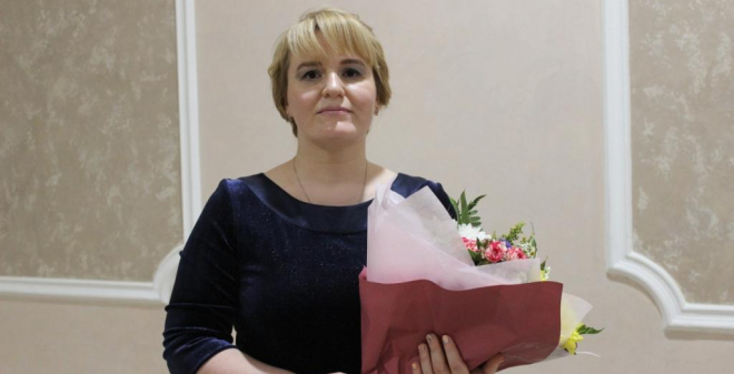 Саратовский педагог Вероника Романова вошла в пятерку призеров конкурса «Учитель года России»