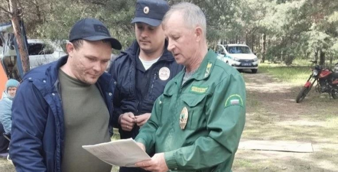 Лесная охрана зафиксировала 7 нарушений особого противопожарного режима