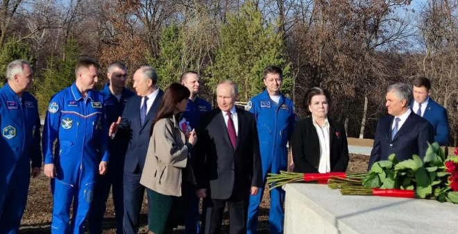 Вячеслав Володин: Моя давняя мечта сегодня исполнилась - на месте приземления создан Парк покорителей космоса имени Юрия Гагарина