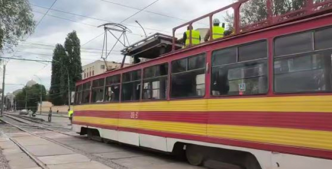 Началась обкатка «тройки» от Кировского депо до Детского парка