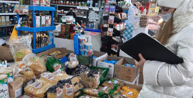 В Октябрьском районе состоялся мониторинг цен и наличия товаров первой необходимости