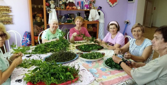Cоциальные туристы из Базарного Карабулака путешествуют по области и заготавливают целебные травы