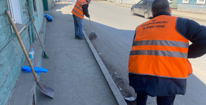 В Саратове продолжаются работы по благоустройству