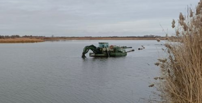 В Саратовской области реку Еруслан очистили от донных отложений