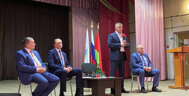 Михаил Исаев встретился с жителями Турковского района