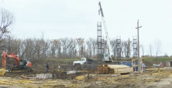 В Жасминном начали строить путепровод