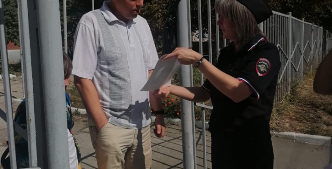В Саратове прошел межведомственный рейд «Юный участник дорожного движения»