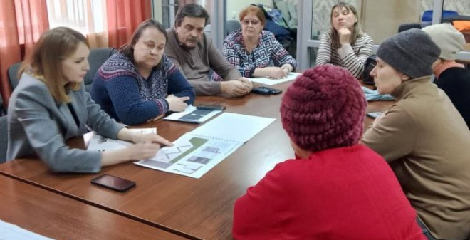 В областном минстрое состоялась встреча с жителями дома по ул. Большая Казачья