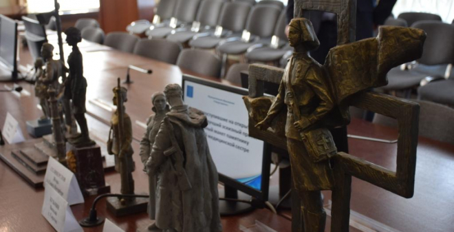 Отборочная комиссия готовит шорт-лист эскизных проектов памятника военной медсестре