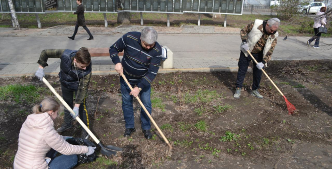 Саратов присоединился ко Всероссийскому субботнику