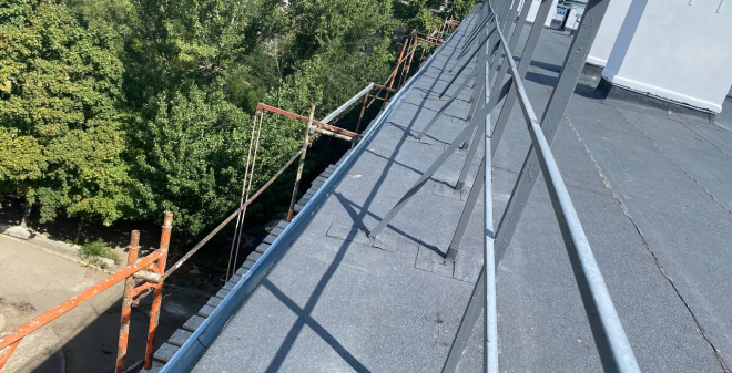 В Саратове продолжаются работы по капитальному ремонту многоквартирных домов