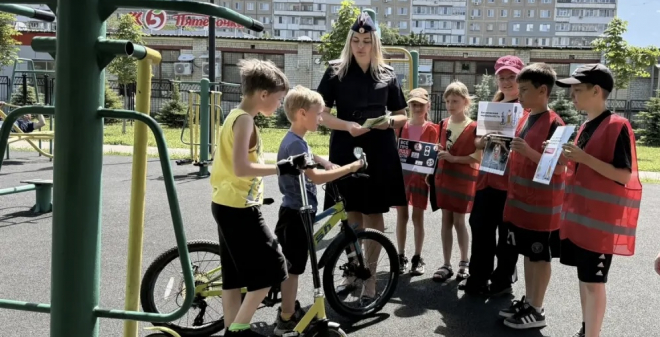 В Саратове прошла акция для водителей двухколесного транспорта