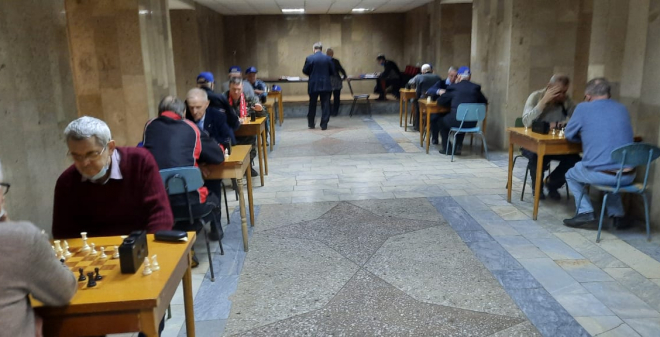 В Ленинском районе состоялся районный шахматный турнир среди ветеранов