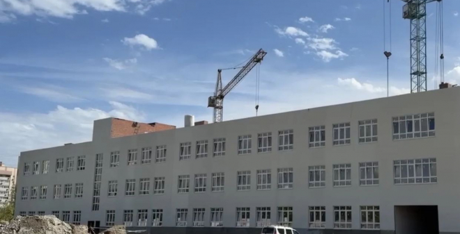 В Заводском районе строится новый корпус гимназии «Авиатор»