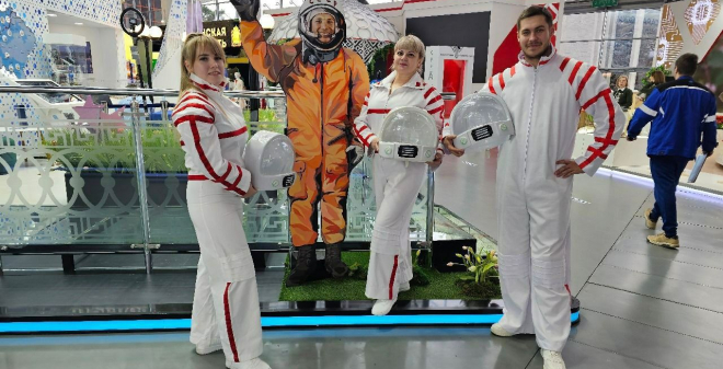 На Международной выставке-форуме «Россия» завершилась презентация программы «Саратов космический»