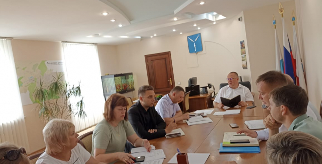 В Ленинском районе провели заседание штаба по оказанию помощи семьям участников СВО