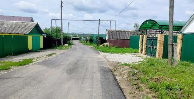 В сельских населенных пунктах завершили работы на 235 дорожных объектах