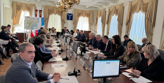 Состоялось совещание по вопросам развития дорожно-транспортной инфраструктуры муниципального образования «Город Саратов»