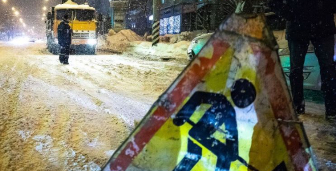 Сегодня в ночь продолжатся работы по комплексной уборке города с привлечением экипажей ГИБДД