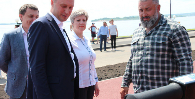 Лада Мокроусова: Новый участок набережной от ул.2-я Садовая до Большой Садовой открыт для всех желающих