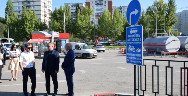 Состоялся очередной выезд с целью мониторинга состояния территорий, прилегающих к АЗС, автостоянкам и мойкам