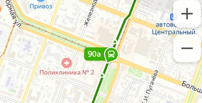 Саратовцы могут отследить движение автобусов в онлайн-режиме