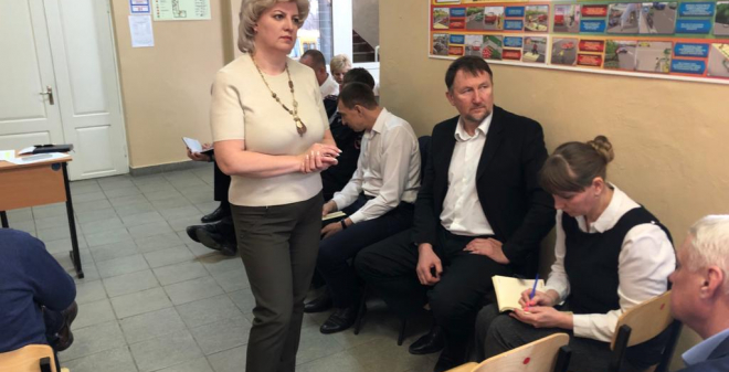 Глава администрации Ленинского района Лада Мокроусова провела встречу с жителями поселка Поливановка