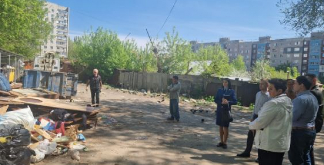 Во Фрунзенском районе проведен мониторинг состояния контейнерных площадок