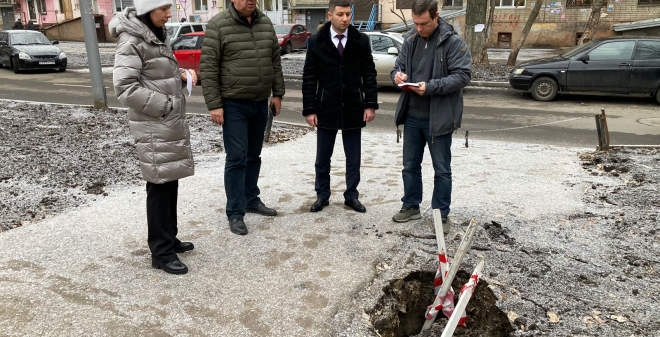 Состоялся рейд по вскрышным работам ПАО «Т Плюс»  на территории Октябрьского района