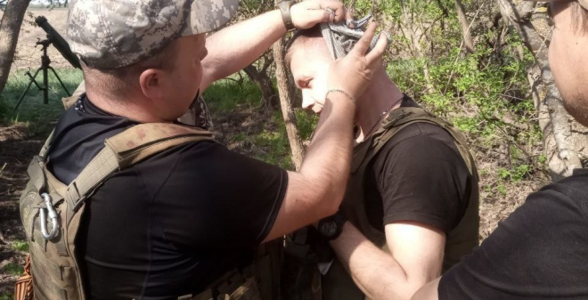 «Крест» из Саратовской области спасает раненых бойцов с поля боя