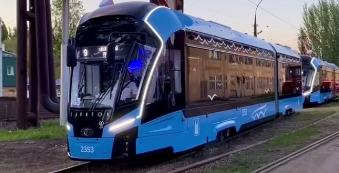 В Саратове официально запущен скоростной трамвай