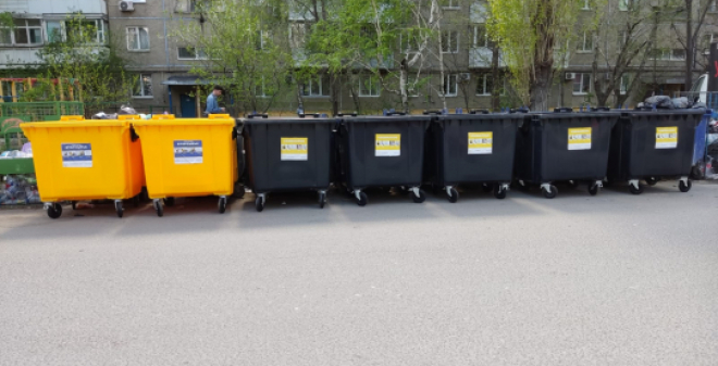 Баки для раздельного сбора отходов появятся и в Ленинском районе