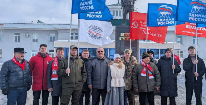 Игорь Молчанов поздравил участниц автопробега в поддержку бойцов, участвующих в СВО