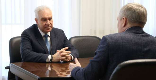 Алексей Антонов провел встречу с финалистом программы «Наши герои»