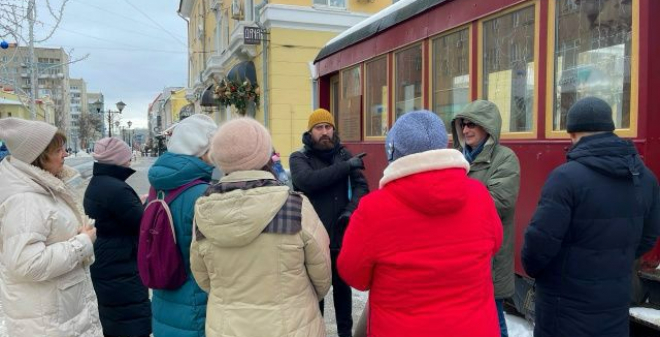 В Саратове проходят трамвайные экскурсии