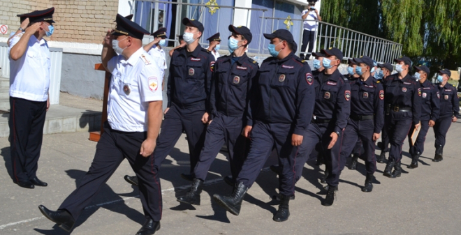 В Саратове состоялось торжественное мероприятие в честь дня образования патрульно-постовой службы