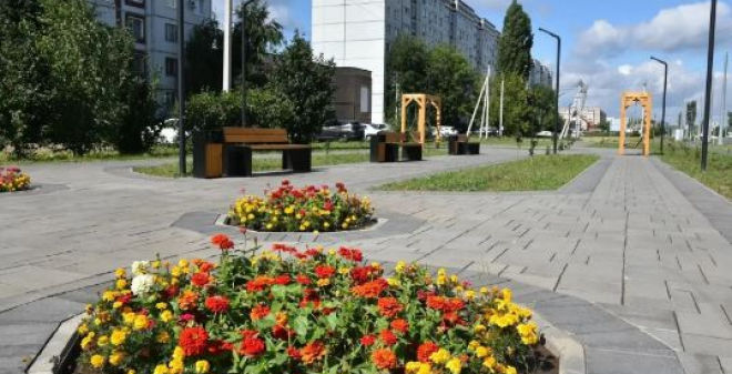 В области благоустроили 24 парка и сквера, а также спортплощадки по федеральному проекту