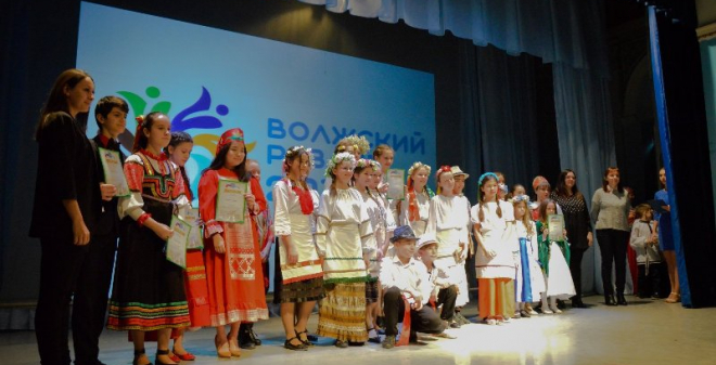 Состоялся городской фестиваль народного творчества «Волжский разлив»