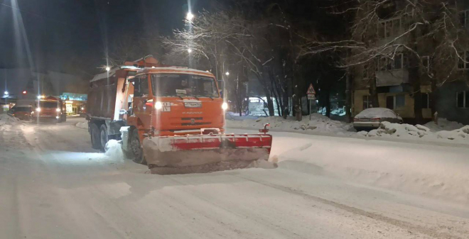 Минувшей ночью снегопад накрыл все районы области