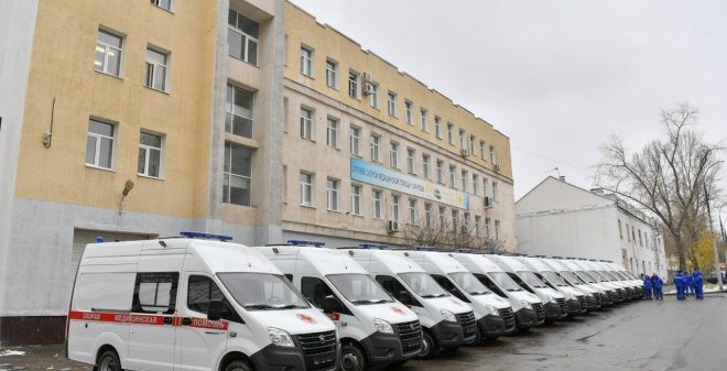 Станции скорой помощи Саратовской области получили новые автомобили