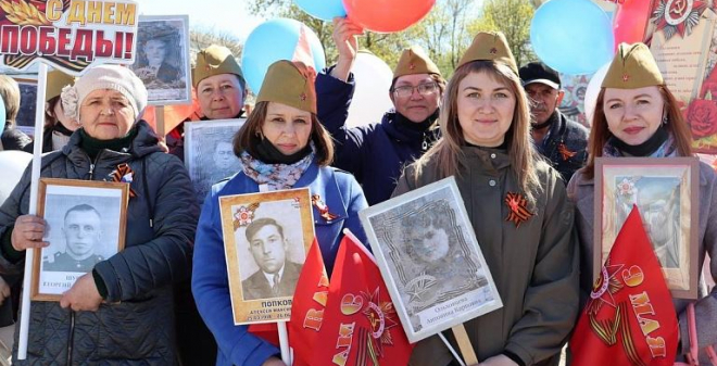 В Саратовской области стартовала акция Бессмертный полк