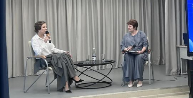 Елизавета Арзамасова рассказала школьниками Базарного Карабулака о литературе, гаджетах и любви к книгам