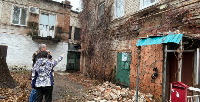 Во Фрунзенском районе прошло совещание по вопросу содержания дома на проспекте Столыпина