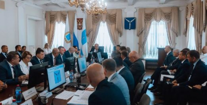 Игорь Молчанов провел заседание штаба по благоустройству