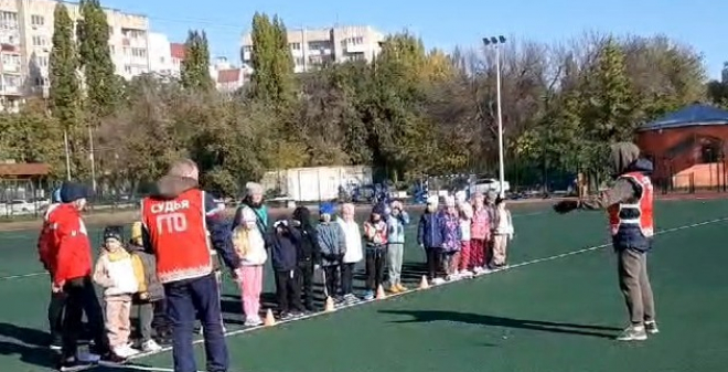 Дошкольные учреждения Фрунзенского района приняли участие в Фестивале ГТО