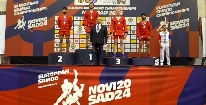 Саратовский спортсмен - победитель первенства Европы по самбо