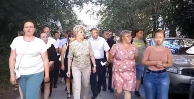 Лада Мокроусова провела встречу с жителями микрорайона Пролетарский