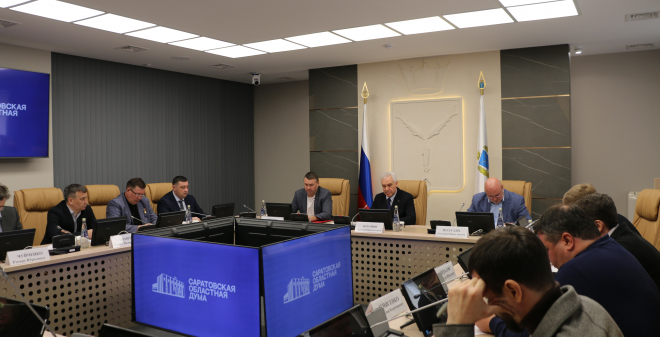 В Саратовской областной Думе подвели итоги пятилетней реализации нацпроектов