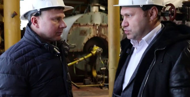 Алексей Сидоров проверил работу котельной на улице Клочкова