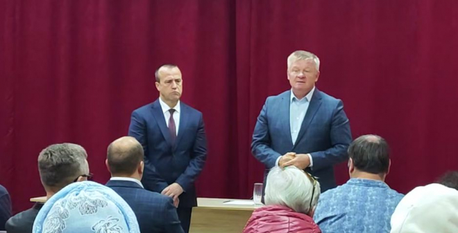 Михаил Исаев провел встречу с жителями села Сторожевка